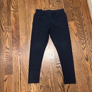 Lands' End Classic Black Kids Leggings